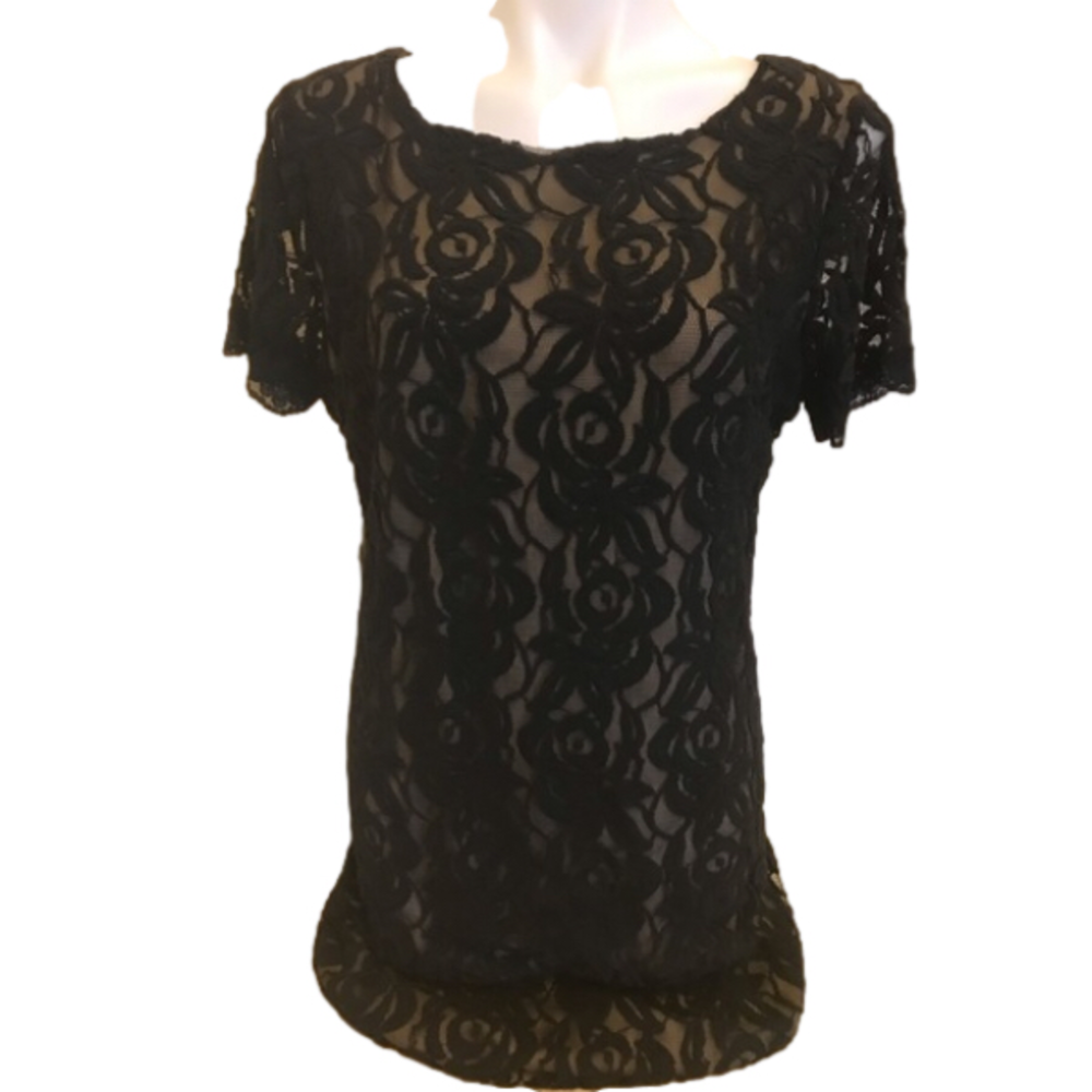 𝅺NEW Choice Black Lace Dress size XL